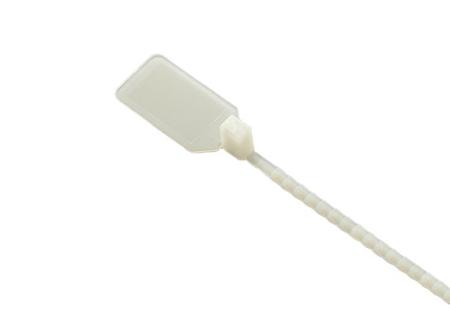 603-237 RS PRO Cable Ties, 400mm x 4.8mm, Natural Nylon, Pk-100