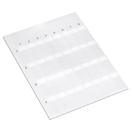 211-151 WAGO White Adhesive Printer Label, Pack of 32EA