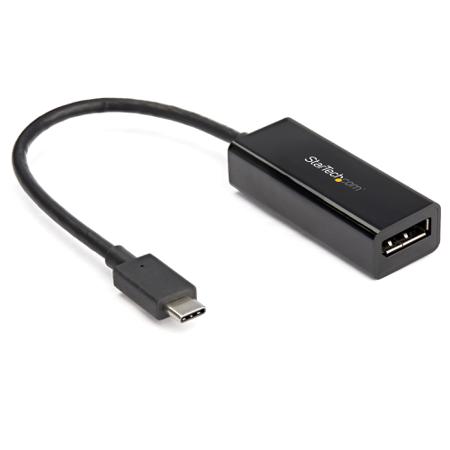 CDP2DP14B StarTech.com USB C to DisplayPort Adapter, USB C, 1 Supported Display(s) - 8K @ 60Hz