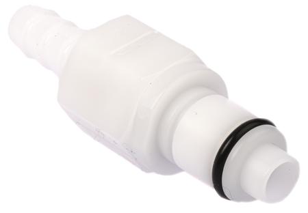 PLCD220-04 Colder Products Hose Connector, Straight Hose Tail Coupling 1/4in ID, 8.3 bar