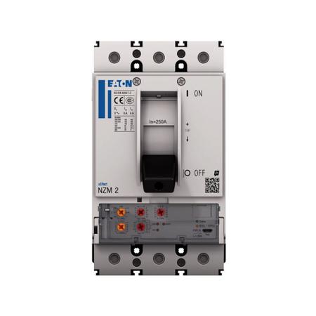 191684-NZMH2-4-VX100-SVE Eaton, Eaton Moeller NZM MCCB Molded Case Circuit Breaker 4P 100A, Breaking Capacity 5 kA, Plug In