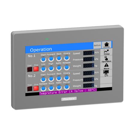 PFXSTM6400WADE Schneider Electric PFXSTM Series Display - 7 in, 800 x 480pixels