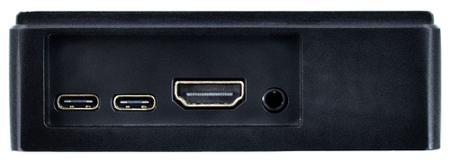 EMC-7090B Aluminium Case for use with DEBIX Model A and Model B in Black