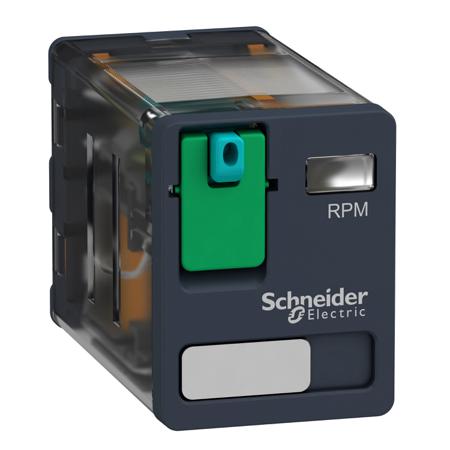 RPM21BD Schneider Electric DPDT Non-Latching Relay Panel Mount, 24V dc Coil, 15 A