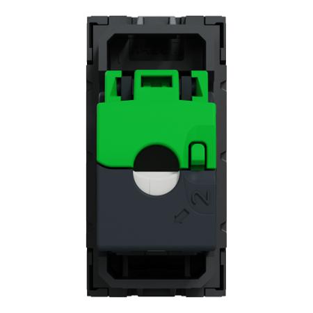 NU344754 Schneider Electric Anthracite Plug Socket, RJ45