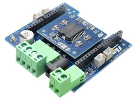 EVL62XX-MAIN STMicroelectronics Evaluation Kit environment for L62xx family of dual brush DC and stepper Motor Drivers based on STM32