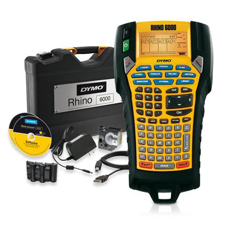 2122966 Dymo DYMO RHINO 6000 Handheld Label Printer Kit, 24mm Max Label Width, EU