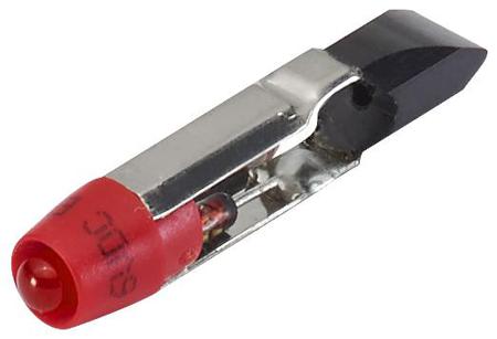 10-2109.1062 EAO Red LED Indicator Lamp, 12V ac, T5.5 Base, 6mm Diameter, 330mcd