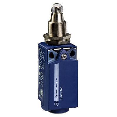 XCKP21H2P16 Telemecanique Sensors XCKP Series Plunger Limit Switch, NC, NO, IP66, 2P, Metal Housing, 10A Max