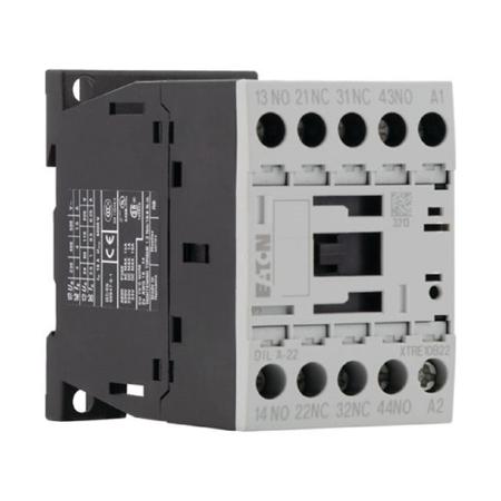 276414-DILA-22-24VDC- Eaton Contactor Relay - 2NO + 2NC, 4 A Contact Rating, xStart