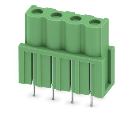 1785968 Phoenix Contact, 5.08mm Pitch, ICV 2.5/ 4-G-5.08, 4 Way, , Pluggable Terminal Block, Inverted Header, Through Hole,