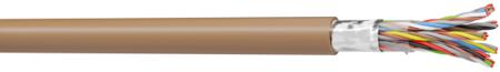 2882805 CAE Groupe 28 Core Telephone Cable, Brown Sheath