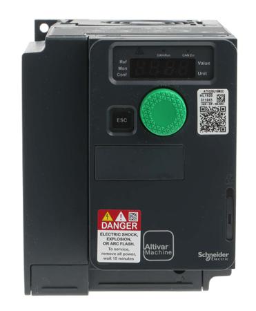 ATV320U15M2C Schneider Electric Variable Speed Drive, 1-Phase In, 0.1 → 599Hz Out 1.5 kW, 230 V ac with EMC Filter