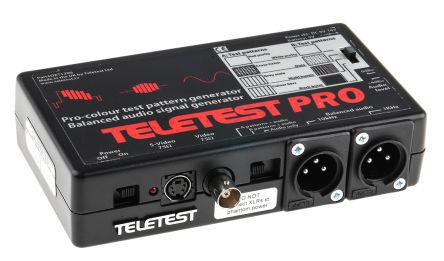 OZZRST1200 Teletest Pattern Generator Black Burst, Grey Scale, Multi Burst, Red Purity, White Purity Composite 1V Pk-Pk