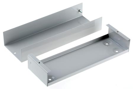 231-986 Steel Project Box, Grey, 230 x 80 x 40mm