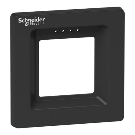 NSYCCOFR55 Schneider Electric Climasys Series RAL 9005 Thermoplastic Cover, 100mm H, 100mm W for Use with Spacial Thalassa