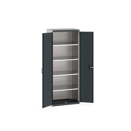 40012084-19V Bott 2 Door Sheet Steel Floor Standing Cupboard, 800 X 525 X 2000mm