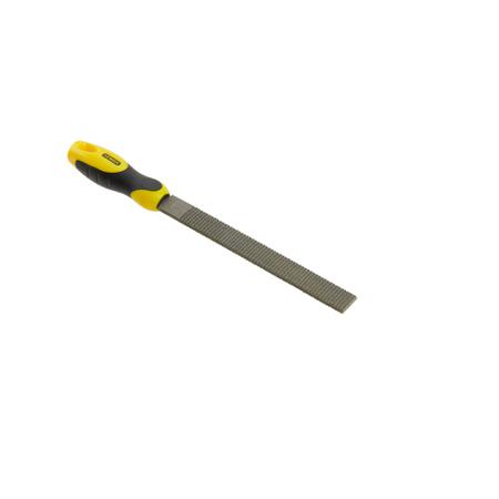 0-22-467 Stanley 380mm, Rasp Cut, Flat File Handle With Soft-Grip Handle