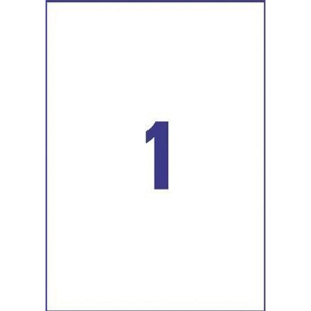 B4775-50 Avery White Printer Label