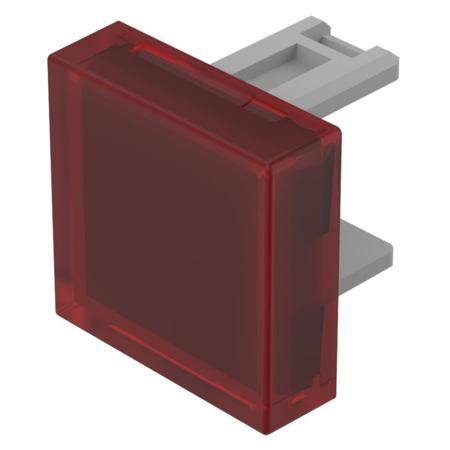31-955.2 Indicator Lens Square Style, Red, 15.3 Long