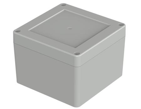 07511118-XT-111108-7035 Bopla Euromas X Series Light Grey ABS Enclosure, IP66, IP68, IK07, Light Grey Lid, 104.8 x 104.8 x 74.7mm