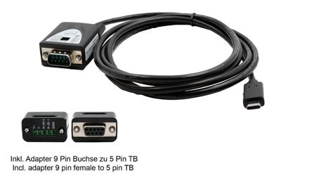 EX-2346 Exsys USB 2.0, Male USB C to Male, 1.8m