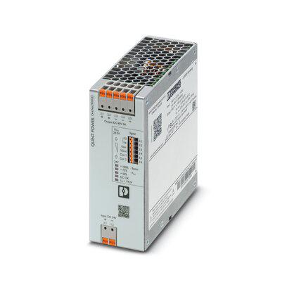 2910123 Phoenix Contact QUINT4 DC-DC Converter, 48V dc/, 18 → 32 V dc Input, DIN Rail