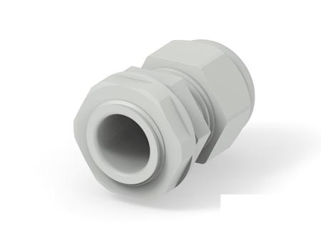 1SNG626157R0000 1SNG Series Light Grey PA 6 Cable Gland, PG13.5 Thread, 6mm Min, 12mm Max, IP66, IP68