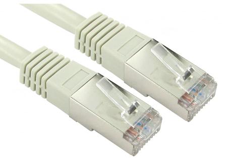 286-3343 RS PRO, 5m Cat5e, Grey RJ45 to Male RJ45 Male, FTP Shielded, Terminated PVC Sheath
