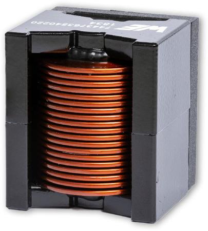 74437636351012 Wurth 110 μH ±20% Metal Alloy Leaded Inductor, Max SRF:5.11MHz, 23.7A Idc, WE-HCFT