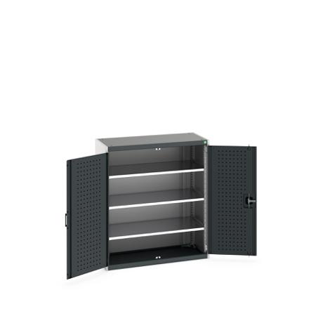 40013048-19V Bott 2 Door Sheet Steel Floor Standing Cupboard, 1050 X 525 X 1200mm
