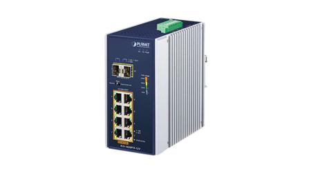 IGS-1020PTF-12V Planet , Unmanaged 10 Port Ethernet Switch With PoE
