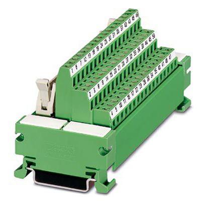 2962719 Phoenix Contact VARIOFACE Series 64-Contact Male Interface Module, Flat Ribbon Cable Connector, Flat, 1A