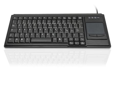 KYB500-K82B-IT Ceratech  Wired USB Touchpad Keyboard, QWERTY (Italy), Black