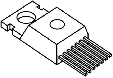 LM2673T-ADJ/NOPB Texas Instruments,  Step-Down Switching Regulator, 1-Channel 3A Adjustable 7-Pin, TO-220