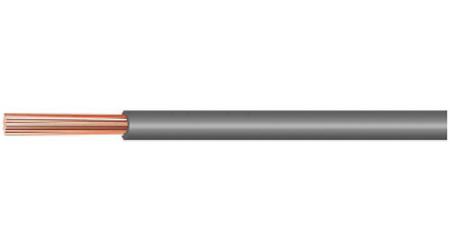 29119 Helukabel H05V-K Series Grey 1 Hook Up Wire, 18, 100m, PVC Insulation,
