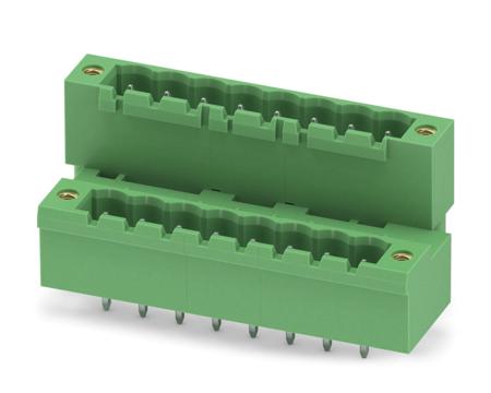 1845691 Phoenix Contact, 5.08mm Pitch, MDSTBV 2.5/ 8-GF-5.08, 8 Way, Pluggable Terminal Block, Header, Solder Termination,