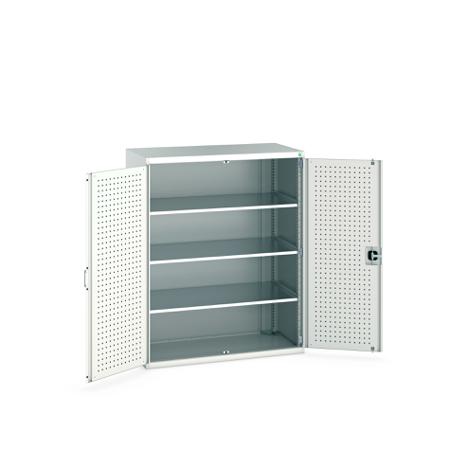 40022050-16V Bott 2 Door Sheet Steel Floor Standing Cupboard, 1300 X 650 X 1600mm