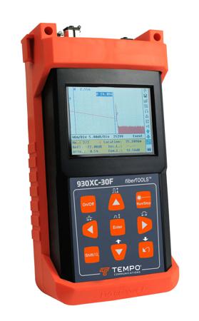 930XC-30F (SC/APC) Tempo 930XC-30F OTDR Single Mode Optical Time Domain Reflectometer
