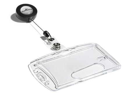 801219 Durable Transparent Acrylic Name Badge