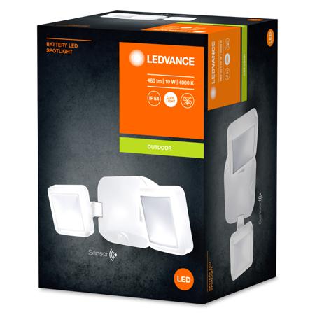 4058075227408 LEDVANCE LED Spotlight, 6 V, 332 x 105 x 112 mm, 10 W