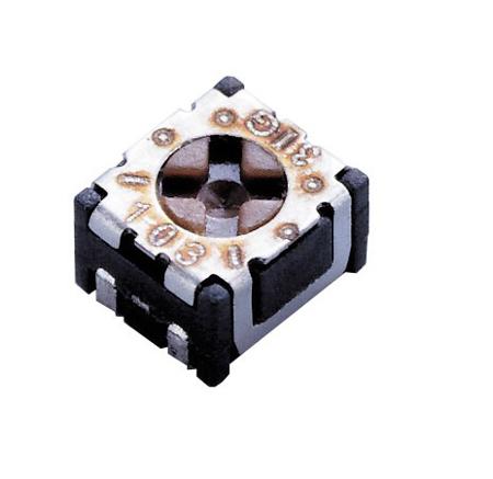 ST-2TA502 SMD Trimmer Potentiometer 0.1W Top Adjust Nidec Components