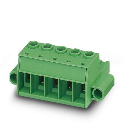 1967498 Phoenix Contact PCB Terminal Block, 6-Contact, 10.16mm Pitch, Push-In, 1-Row, Screw Termination