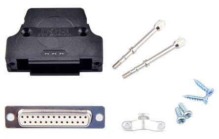 FKH3-25S-5848 FKH Series, 25 Way D-Sub Socket Connector Kit With D-Sub Socket Connector