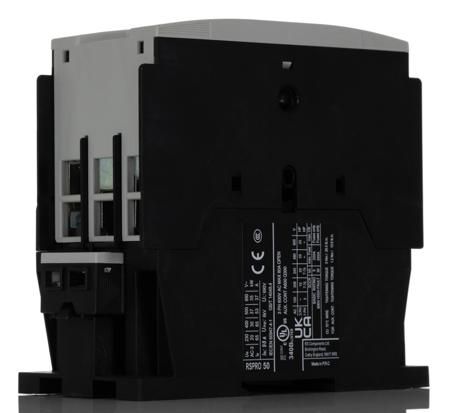 250-8839 RS PRO RSPRO50-11 Contactor, 24 V DC Coil, 3-Pole, 50 A, 22 kW, 1NO/1NC, 690 V
