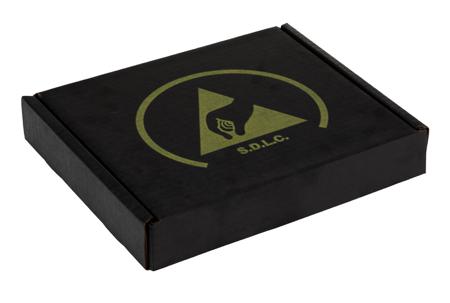 218-577 Conductive 100% Pure Kraft ESD Box 299mm (L) 191mm (W) 38mm (H)