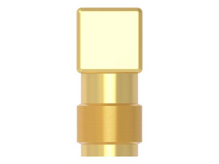 5-1814400-2 TE Connectivity Right Angle 50Ω PCB Mount Coaxial Connector, jack, Gold, Solder Termination