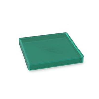 5.49.077.014/1505 RAFI Green Square Push Button Switch for Use with Dome