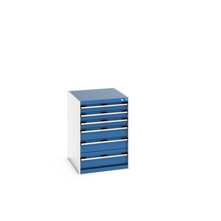 40027088-11V Bott 6 Cabinet, Steel, 900mm x 750mm x 650mm, Blue
