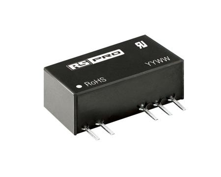 223-3682 RS PRO 1W Isolated DC-DC Converter PCB, Voltage in 4.5 → 5.5 V dc, Voltage out ±5V dc Medical Approved Railway